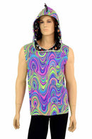 Mens Glow Worm Dragon Hoodie - Coquetry Clothing