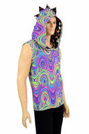 Mens Glow Worm Dragon Hoodie - Coquetry Clothing