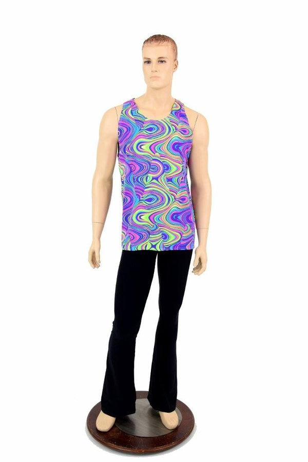 Mens Glow Worm Muscle Tank - 4