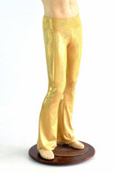 Mens Gold Bootcut Pants - Coquetry Clothing