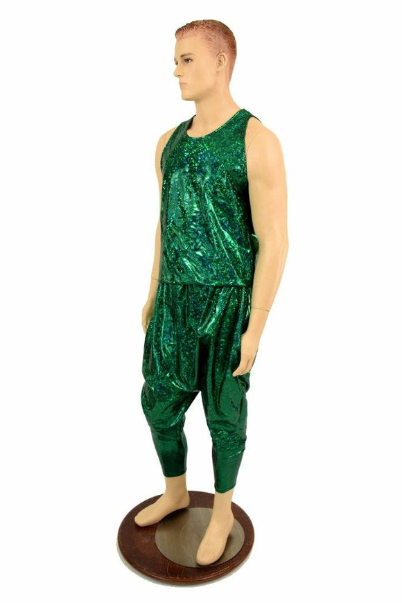 Mens Green Kaleidoscope Set - Coquetry Clothing