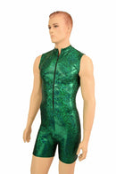 Mens Green Sparkly "Stanley" Romper - Coquetry Clothing