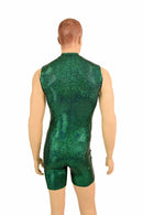 Mens Green Sparkly "Stanley" Romper - Coquetry Clothing