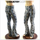 Mens Holographic Bootcut Leggings - Coquetry Clothing