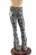 Mens Holographic Bootcut Leggings - 4