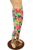 Mens Leggings in Acid Splash - Coquetry Clothing