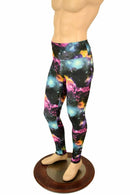 Mens Leggings in Galaxy - Coquetry Clothing