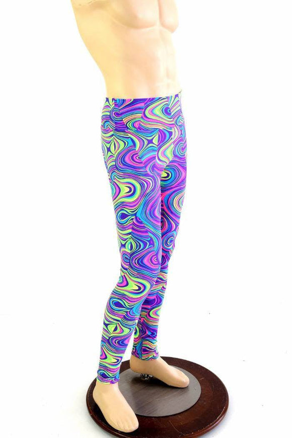Mens Leggings in Glow Worm - Coquetry Clothing