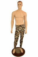Mens Leggings in Leopard - Coquetry Clothing