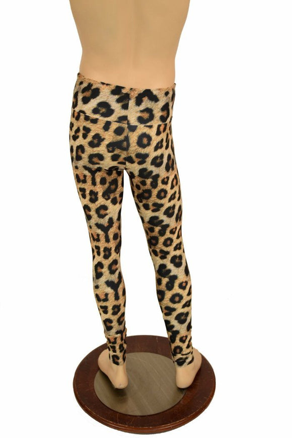 Mens Leggings in Leopard - Coquetry Clothing