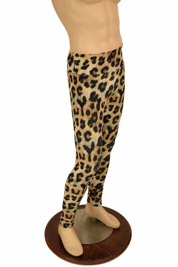 Mens Leggings in Leopard - 2