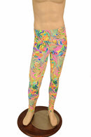 Mens Leggings in Neon Flux - Coquetry Clothing