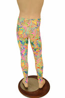 Mens Leggings in Neon Flux - Coquetry Clothing