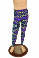 Mens Leggings in Neon Melt - Coquetry Clothing