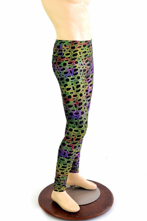 Mens Leggings in Poisonous - Coquetry Clothing
