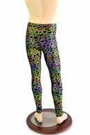 Mens Leggings in Poisonous - Coquetry Clothing