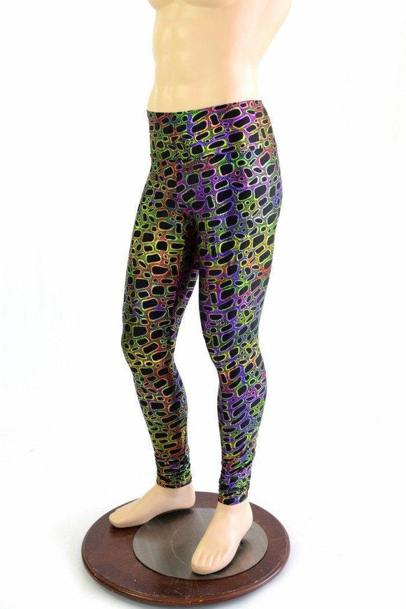 Mens Leggings in Poisonous - Coquetry Clothing