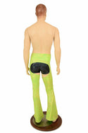 Mens Lime UV GLOW Bootcut Chaps - 7