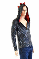 Mens Long Sleeve Dragon Hoodie - Coquetry Clothing
