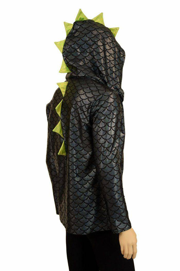 Mens Long Sleeve Dragon Hoodie - Coquetry Clothing