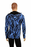 Mens Long Sleeve Zipper Hoodie - Coquetry Clothing