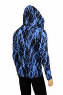 Mens Long Sleeve Zipper Hoodie - Coquetry Clothing