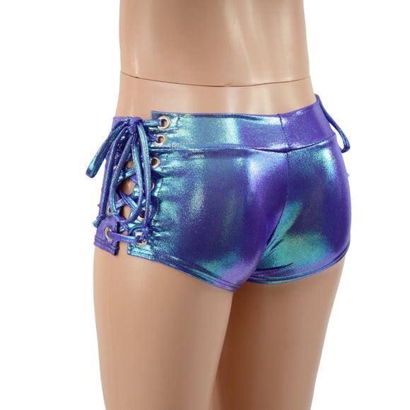 Mens Lowrise Aruba Lace Up Shorts - Coquetry Clothing