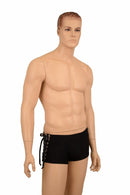 Mens Lowrise Aruba Lace Up Shorts - Coquetry Clothing