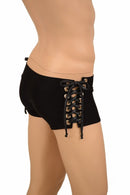Mens Lowrise Aruba Lace Up Shorts - Coquetry Clothing