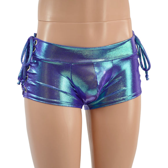 Mens Lowrise Aruba Lace Up Shorts - Coquetry Clothing