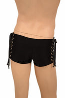 Mens Lowrise Aruba Lace Up Shorts - Coquetry Clothing