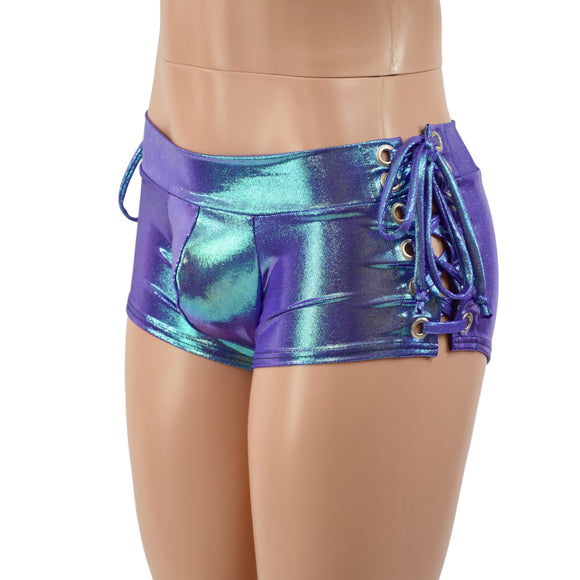 Mens Lowrise Aruba Lace Up Shorts - Coquetry Clothing