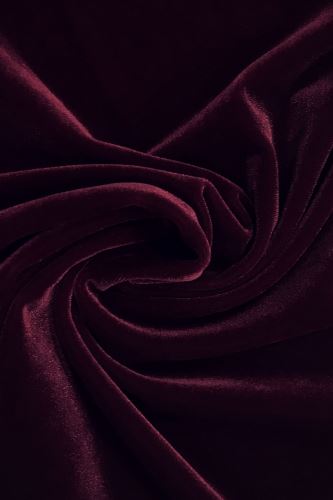 Mens Lowrise "Aruba" Shorts in Burgundy Velvet - Coquetry Clothing