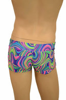Mens Lowrise "Aruba" Shorts in Glow Worm - Coquetry Clothing