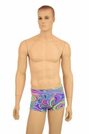 Mens Lowrise "Aruba" Shorts in Glow Worm - Coquetry Clothing