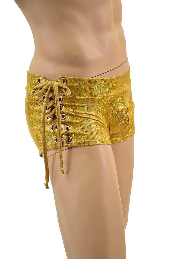Mens Lowrise Laceup Aruba Shorts - Coquetry Clothing