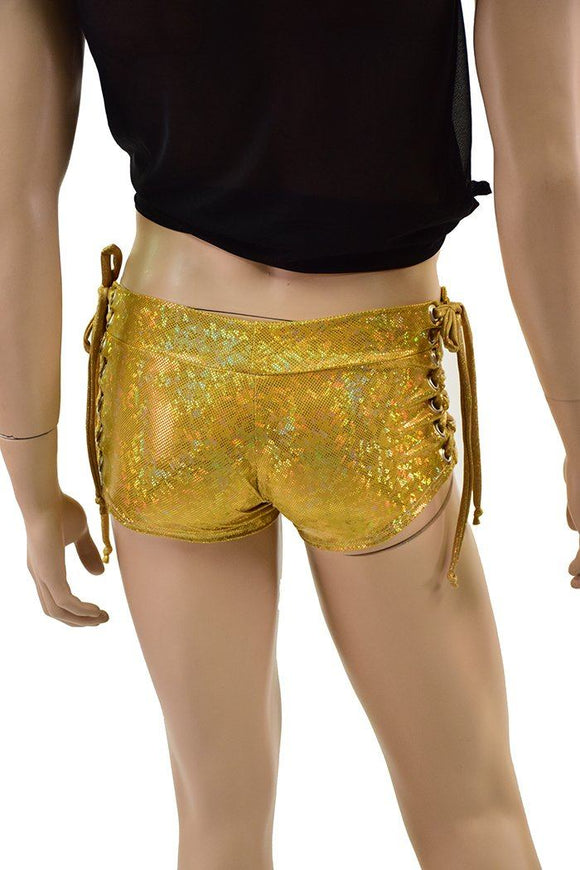Mens Lowrise Laceup Aruba Shorts - Coquetry Clothing