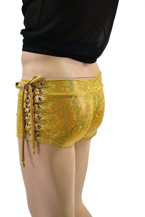 Mens Lowrise Laceup Aruba Shorts - Coquetry Clothing