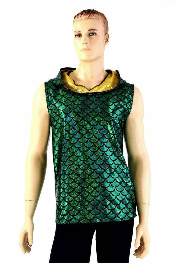Mens Mardi Gras Dragon Hoodie - Coquetry Clothing