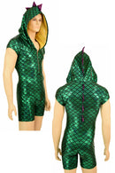 Mens Mardi Gras Dragon Romper - Coquetry Clothing