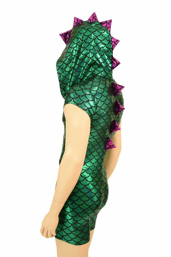 Mens Mardi Gras Dragon Romper - 5