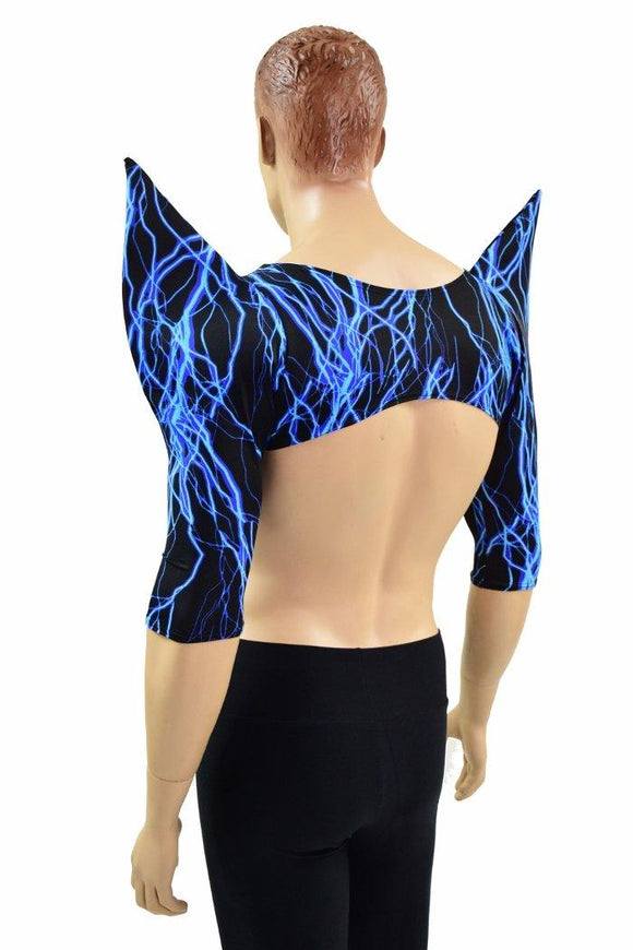 Mens Mega Sharp Shoulder Bolero - Coquetry Clothing