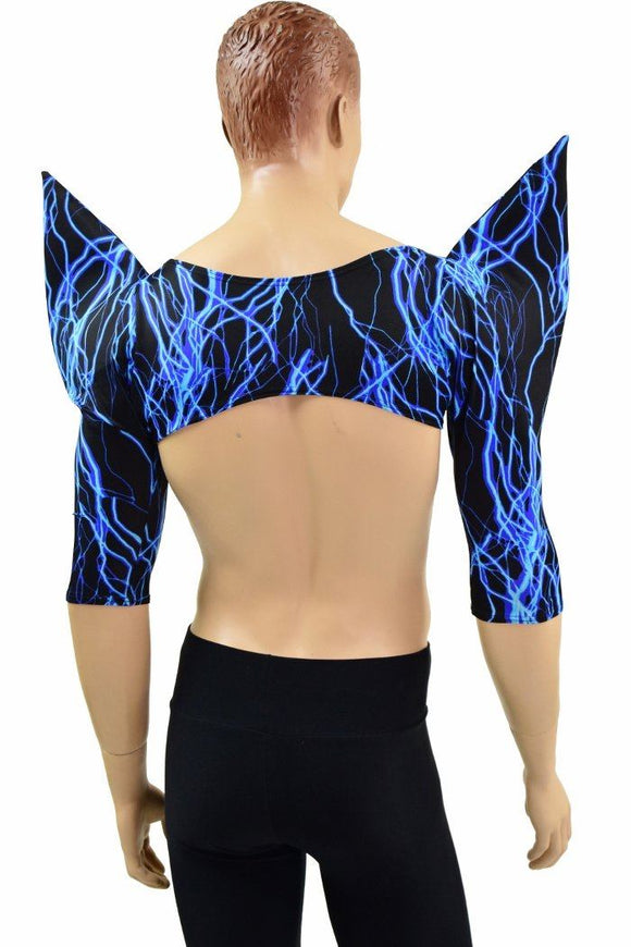 Mens Mega Sharp Shoulder Bolero - Coquetry Clothing