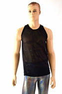 Mens Mesh Muscle Shirt - 2