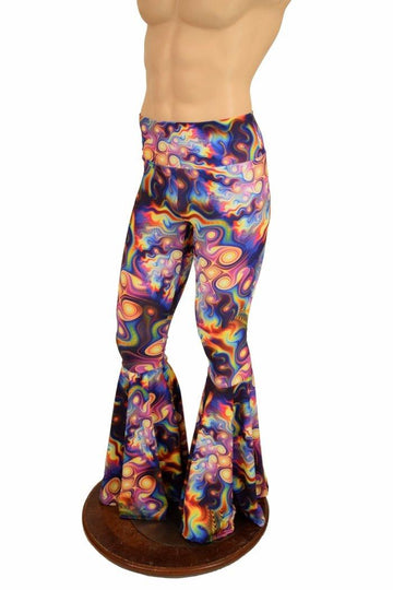 Mens Meteorite Bell Bottom Flares - Coquetry Clothing