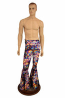 Mens Meteorite Bell Bottom Flares - Coquetry Clothing