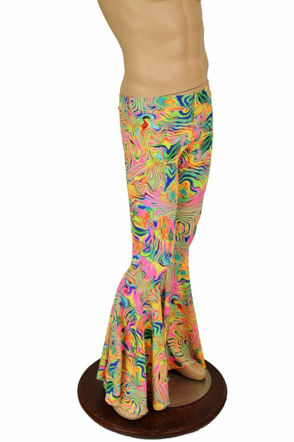 Medium Ready to Ship Mens Mid Rise Bell Bottom Flares - 2