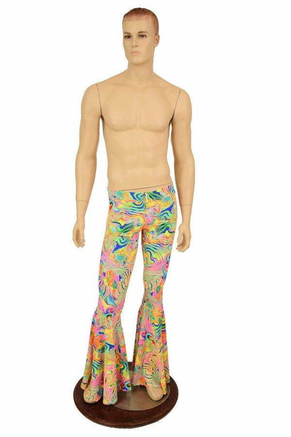 Medium Ready to Ship Mens Mid Rise Bell Bottom Flares - 5