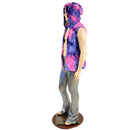 Mens Minky Faux Fur Hooded Vest - Coquetry Clothing