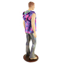 Mens Minky Faux Fur Hooded Vest - Coquetry Clothing